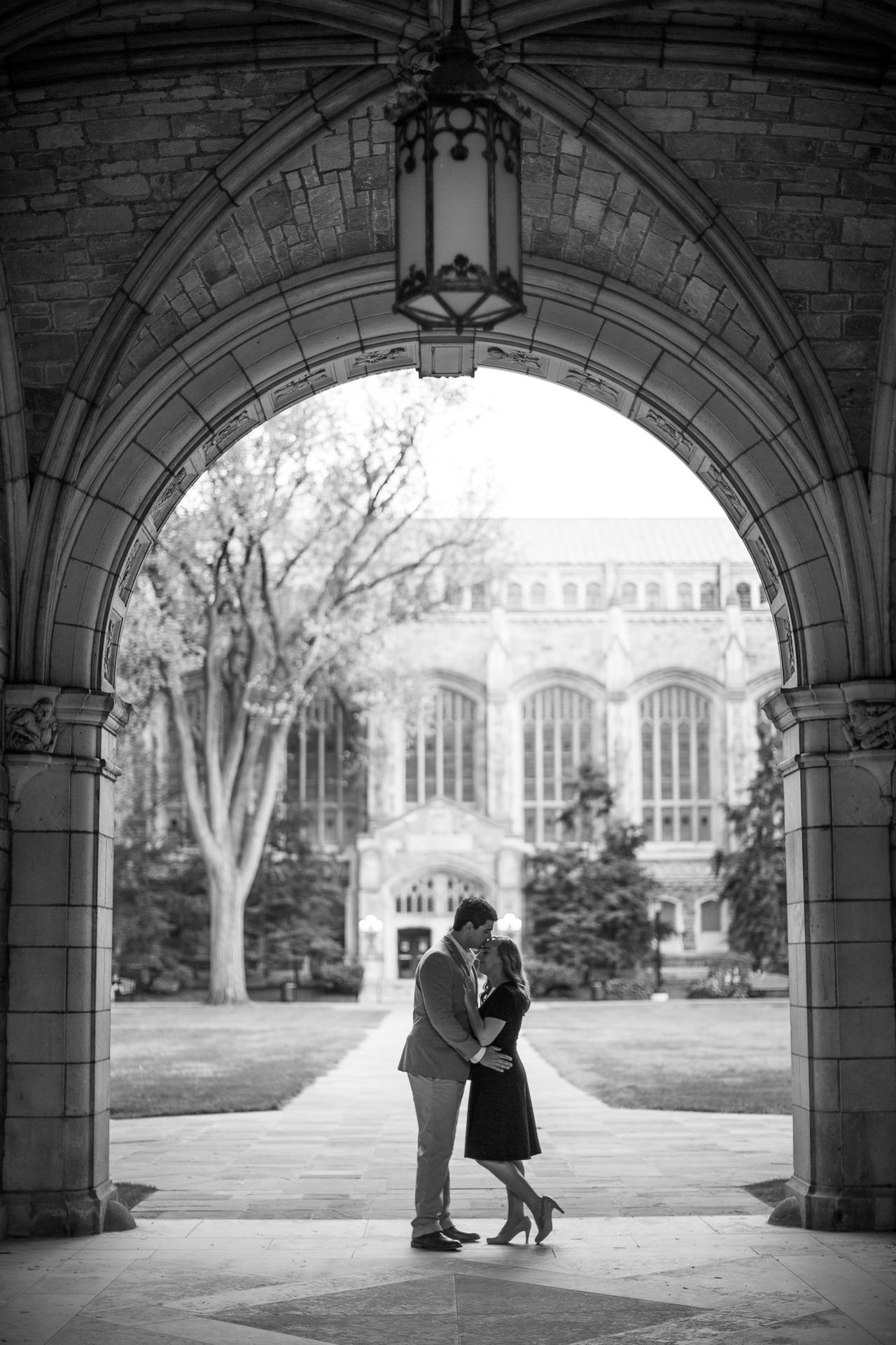 Summer Engagement Session at the University of Michigan