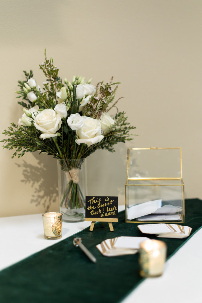 Wedding reception at The Cadillac House in Lansing, Michigan photographed by Taylor Ingles Photography
